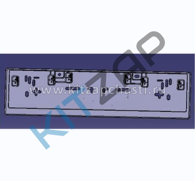 Рамка номерного знака Jetour X70 Plus  F18-2804557